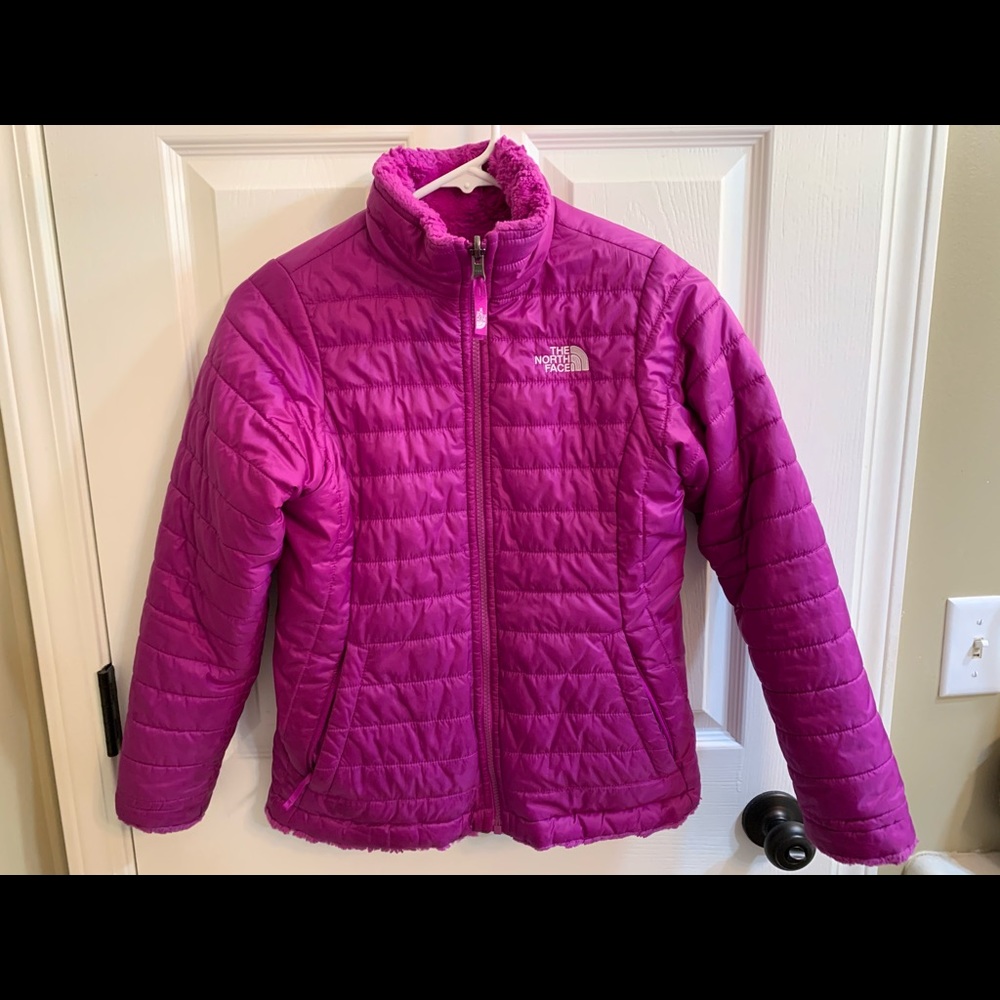 Girls North Face Reversible Jacket
